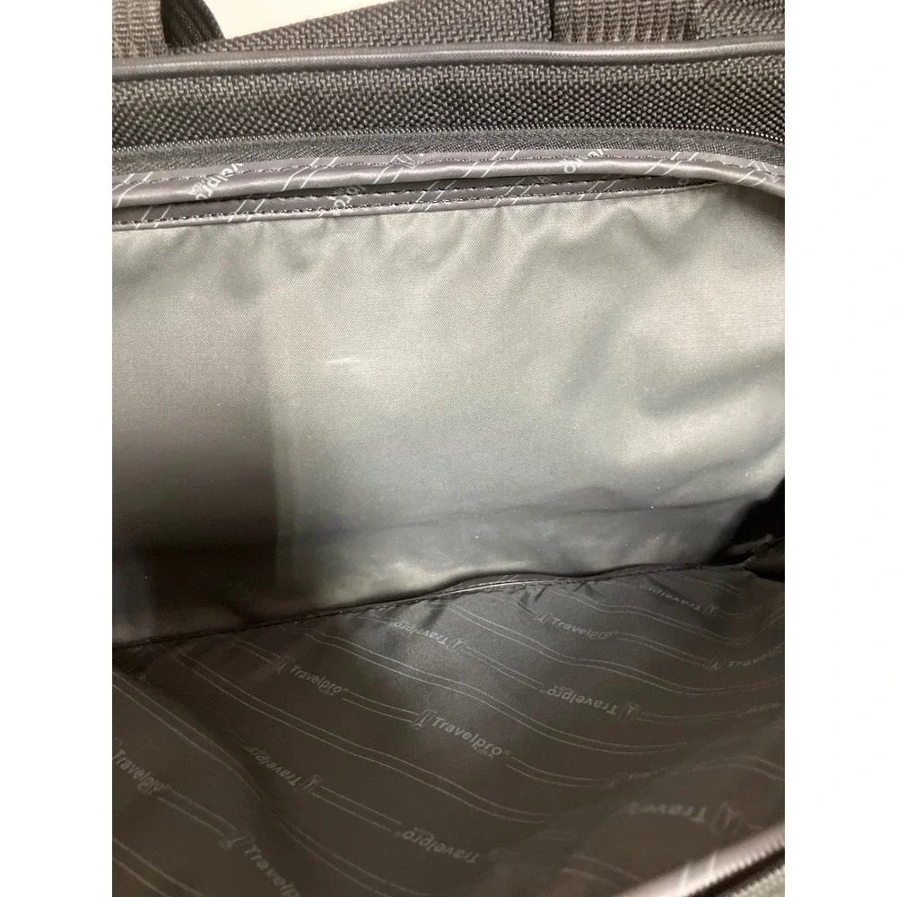 Travelpro WalkAbout 2 Black Ballistic Nylon Carry On Tote Bag Shoulder Strap